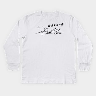 Slalom Water Ski - Ball 6 Kids Long Sleeve T-Shirt